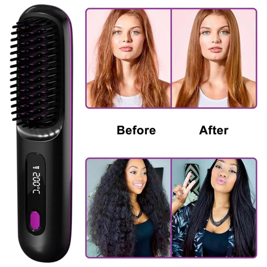Wireless Hair Styling Brush